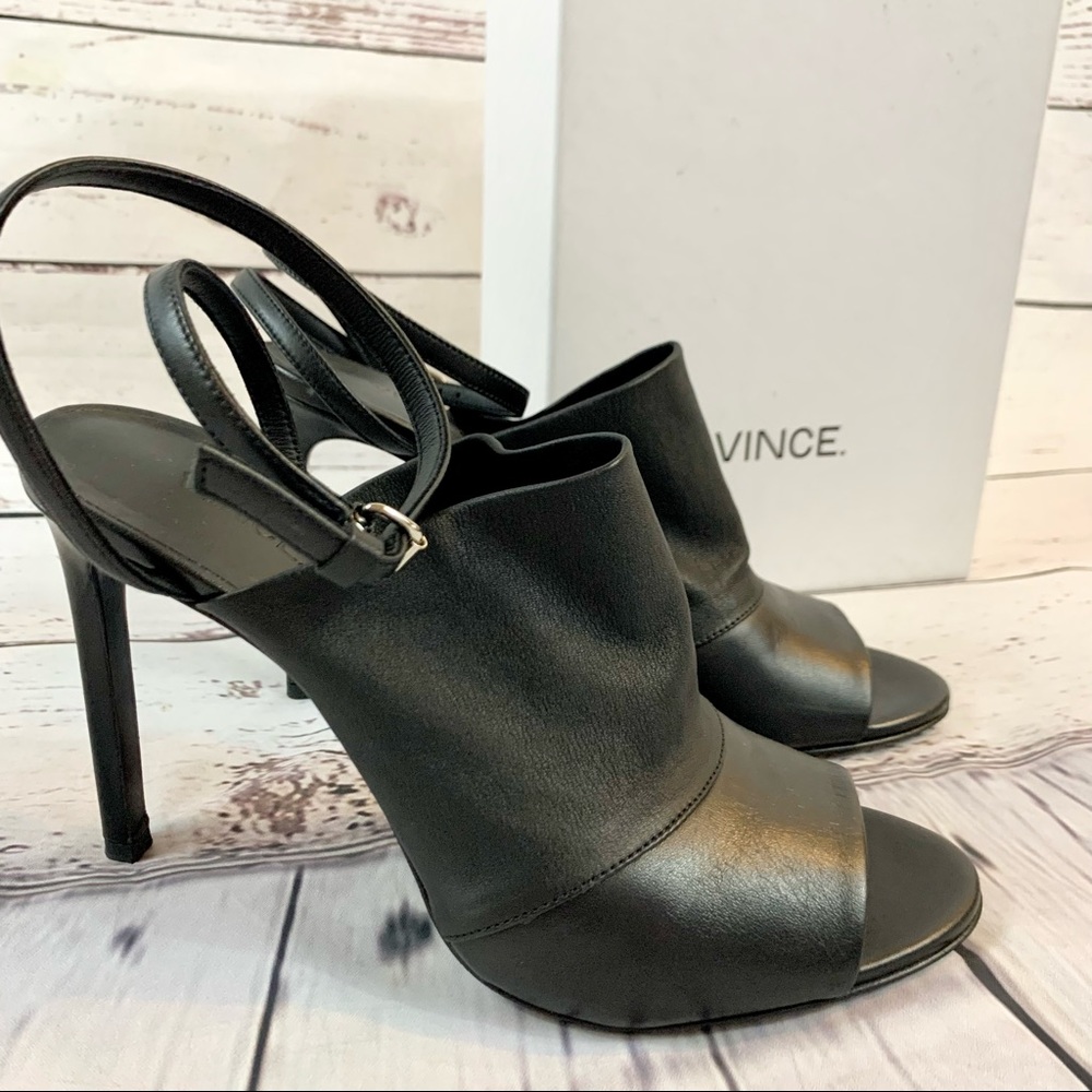 Vince Grace Open Toe Ankle Strap Sandal 8 - Picture 2 of 15